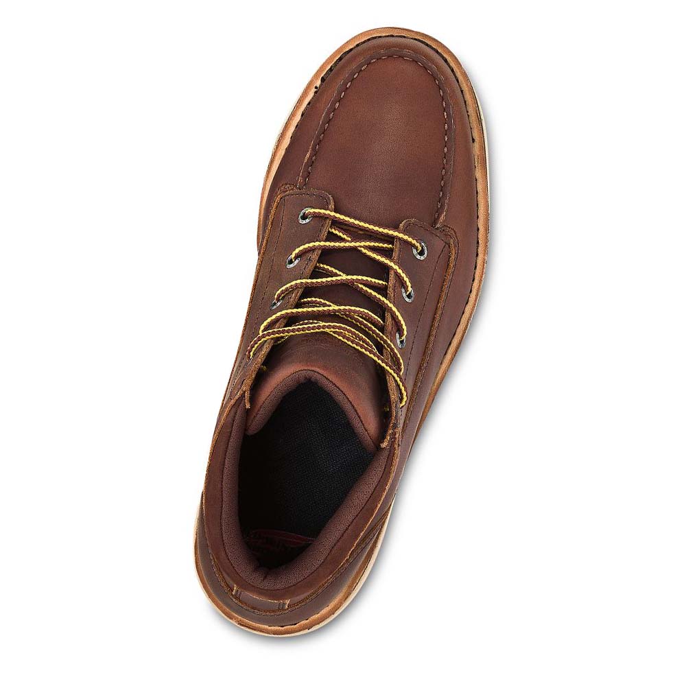 Red Wing Traction Tred Lite Soft Tå Chukka Støvler Herre Bordeaux | DK249BEX