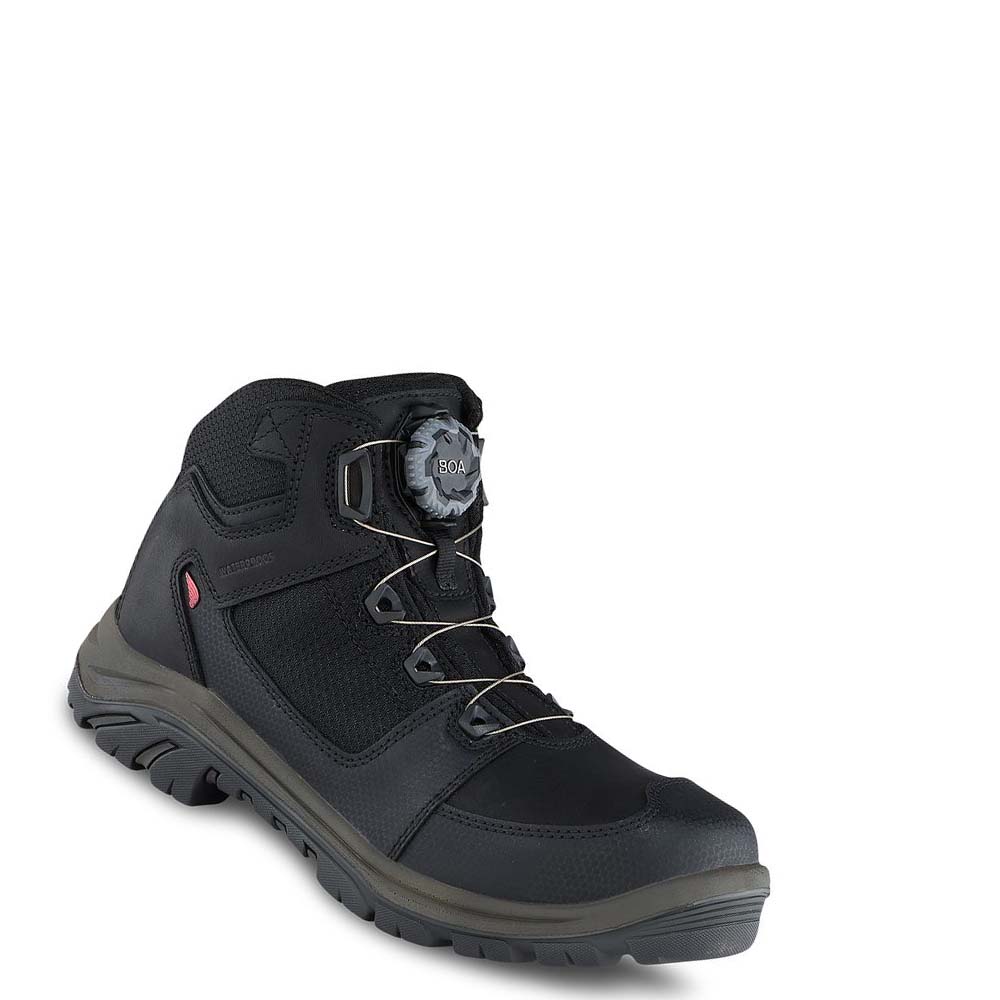 Red Wing Tradesman 5-inch CSA Sikkerheds Tå Vandrestøvler Herre Sort | DK26DFM