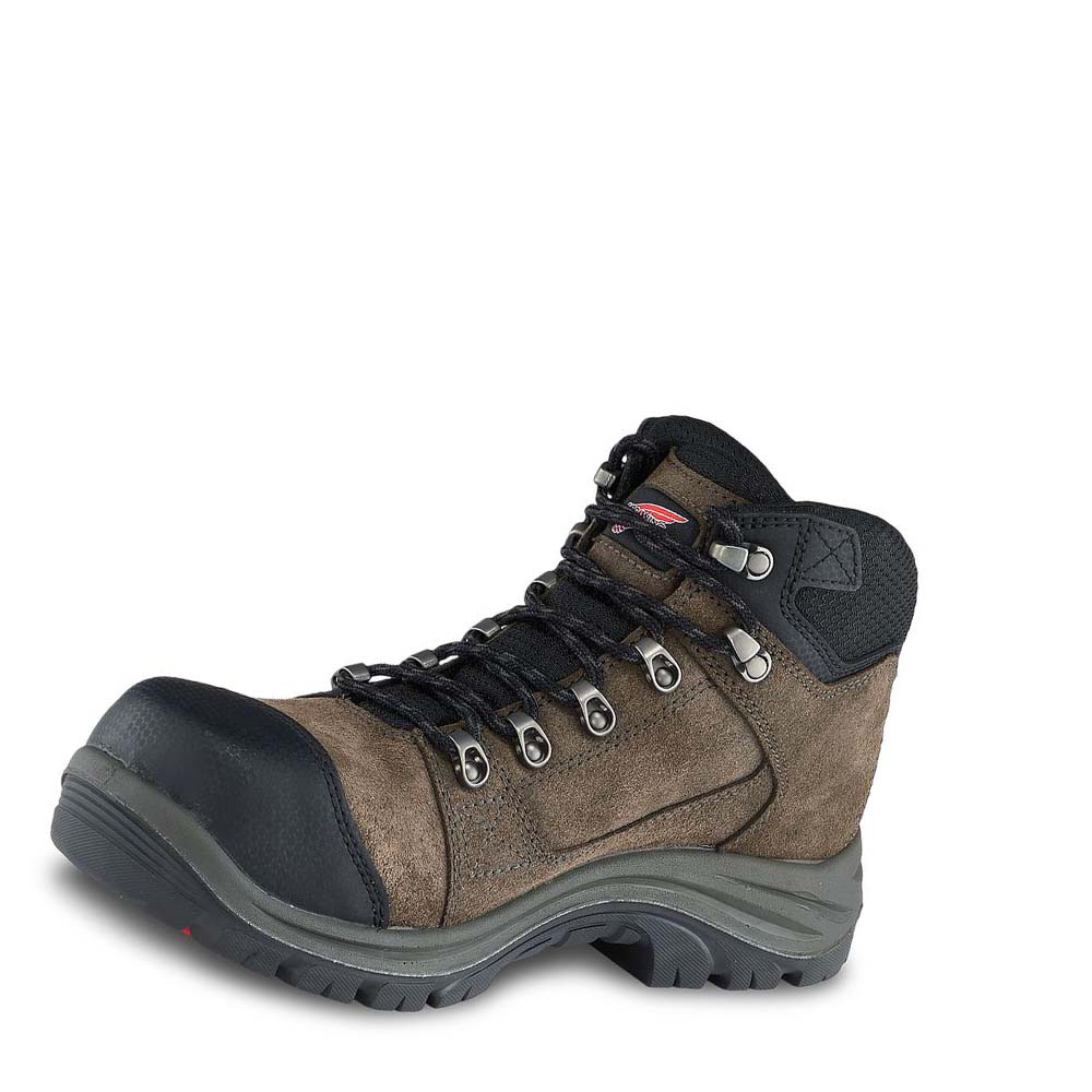 Red Wing Tradesman 5-inch Sikkerheds Tå Vandrestøvler Herre Brune | DK269RVD