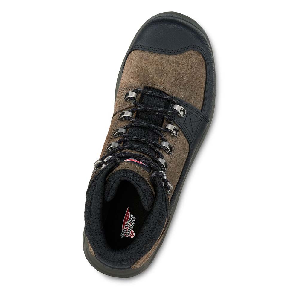 Red Wing Tradesman 5-inch Sikkerheds Tå Vandrestøvler Herre Brune | DK269RVD