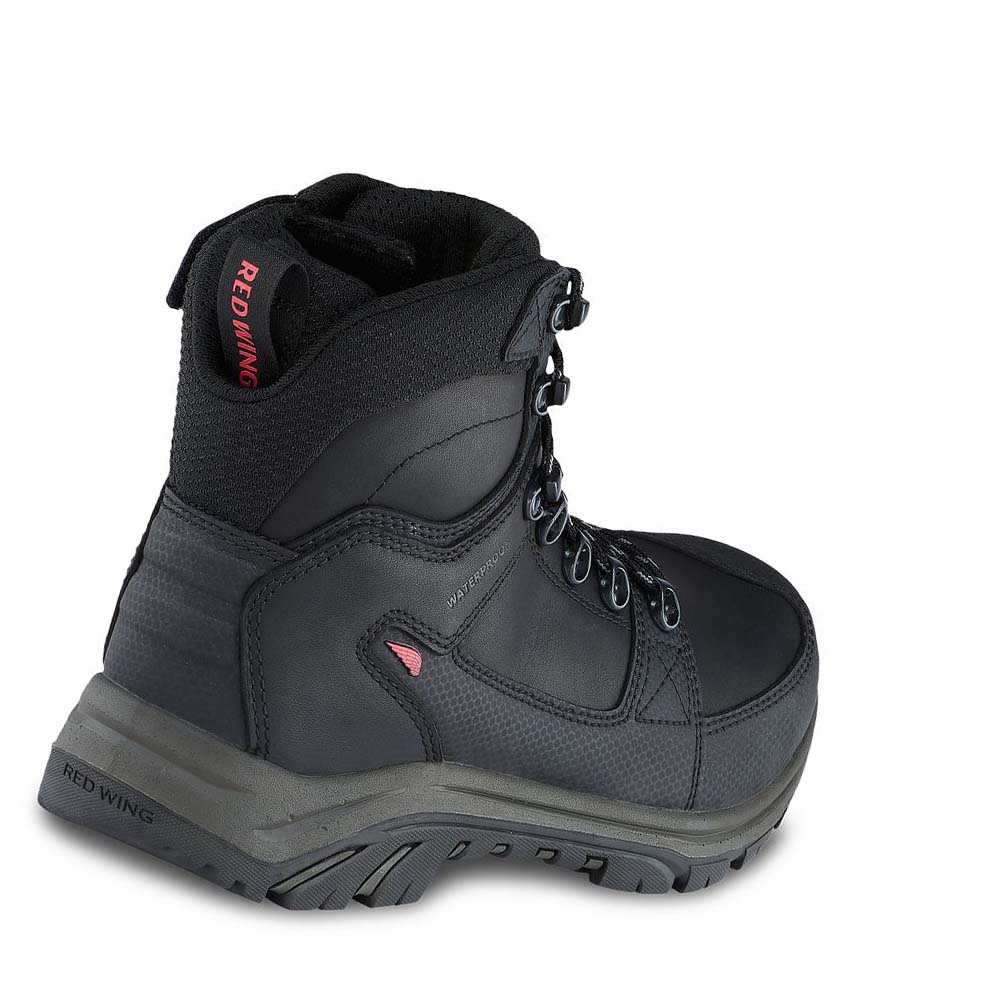 Red Wing Tradesman 6-inch Side-Zip Vandtætte Sikkerhedsstøvler Herre Mørkeblå | DK317ILH