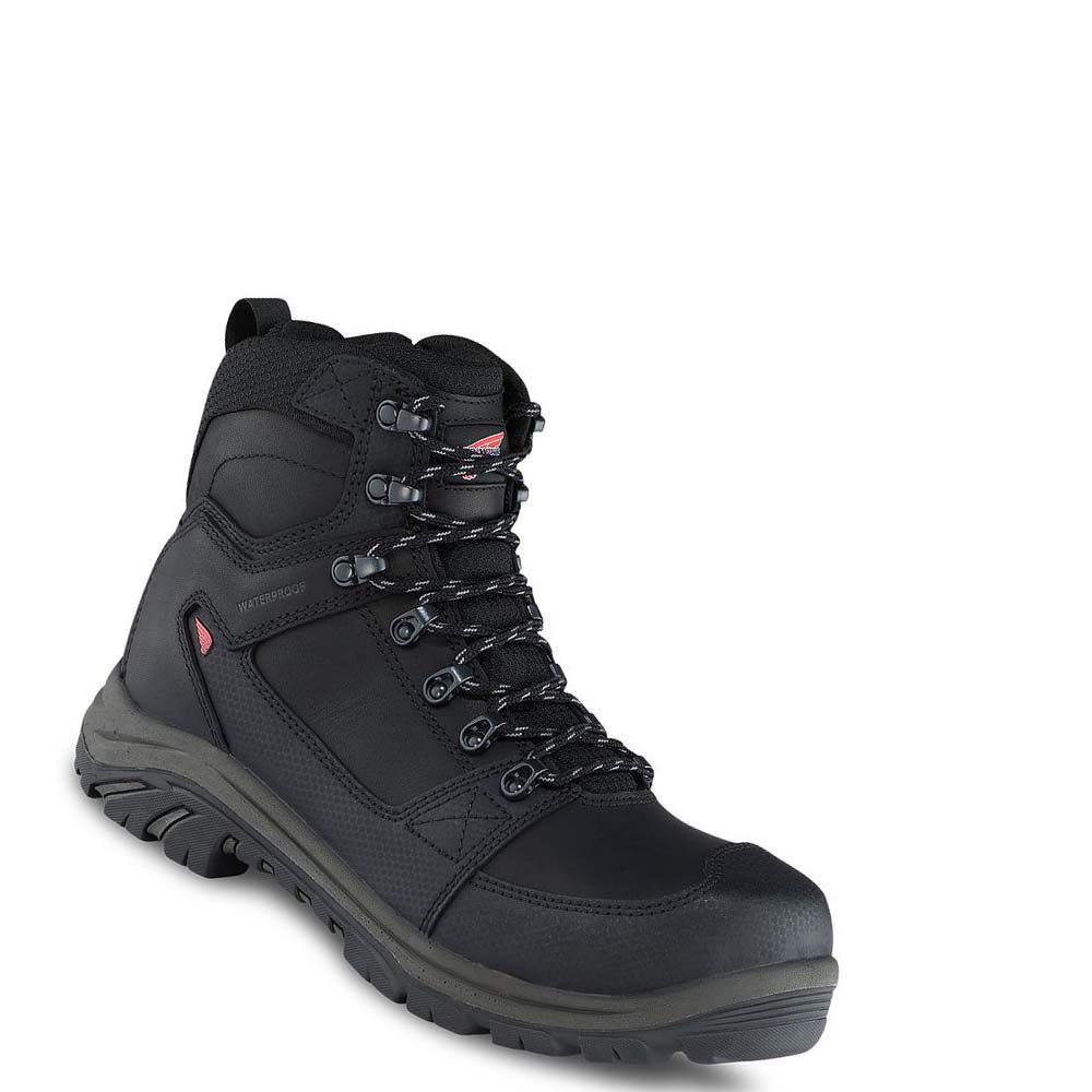 Red Wing Tradesman 6-inch Side-Zip Vandtætte Sikkerhedsstøvler Herre Mørkeblå | DK317ILH