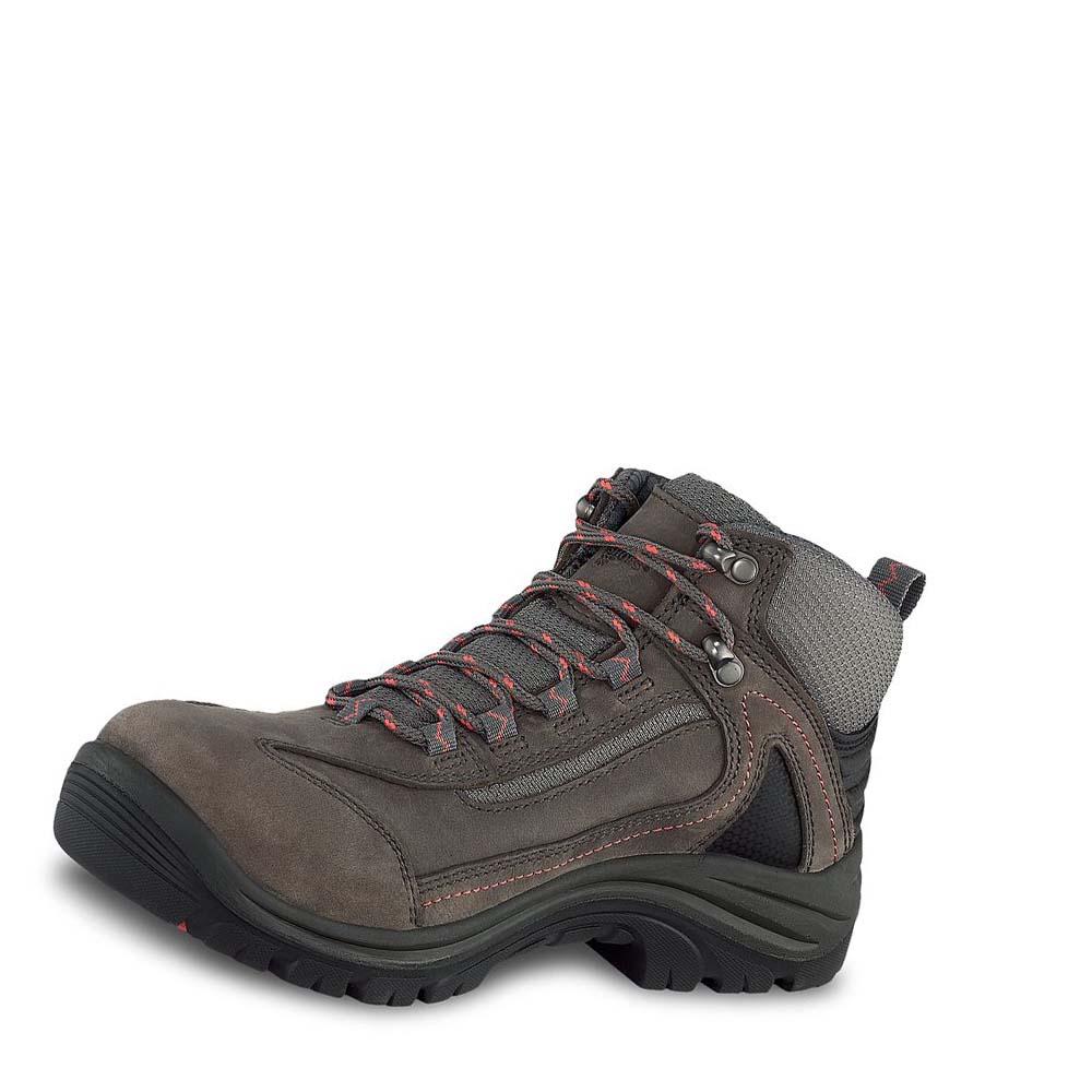 Red Wing Tradeswoman 5-inch Vandtætte Sikkerheds Tå Hiker Arbejdsstøvler Dame Taupe | DK168QMA