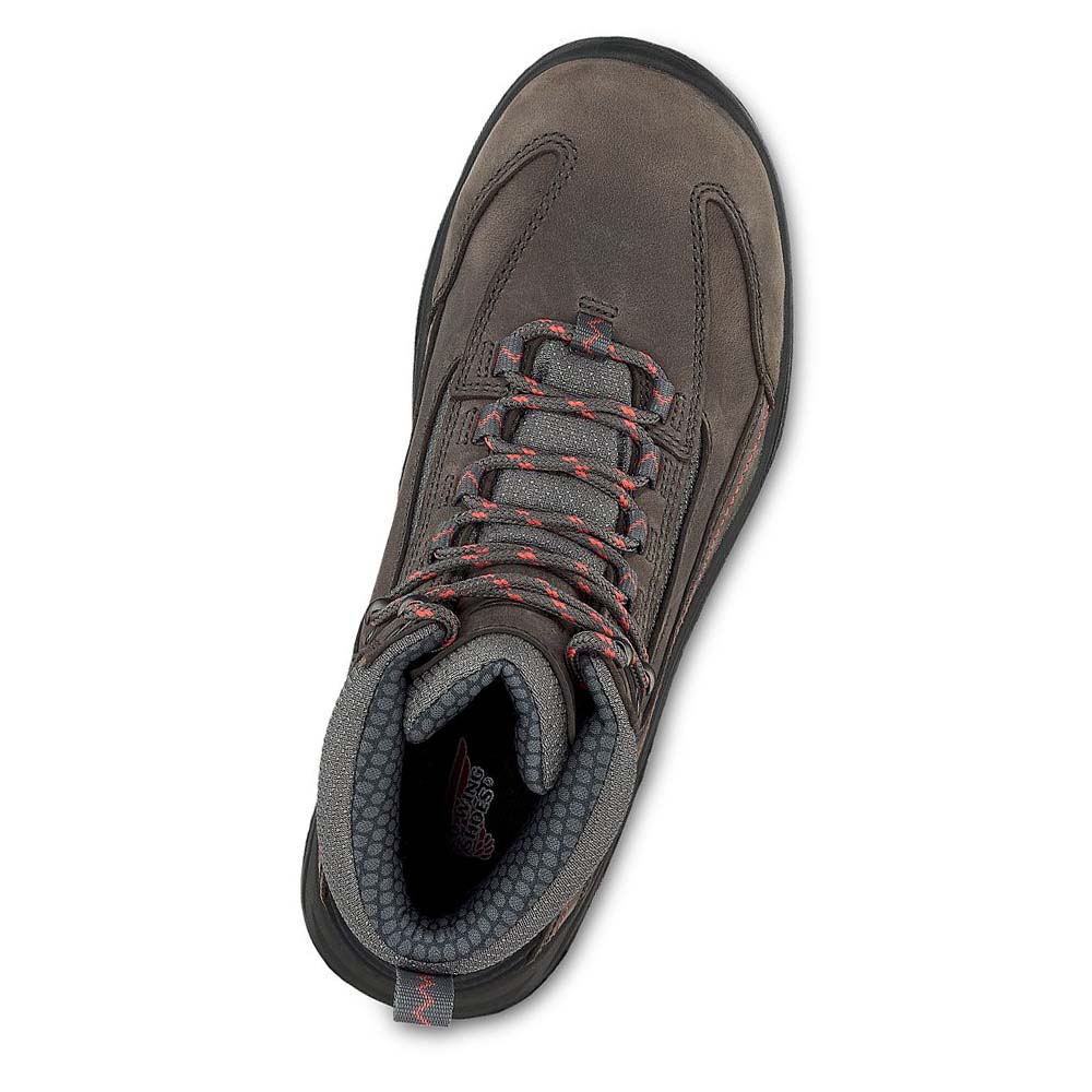 Red Wing Tradeswoman 5-inch Vandtætte Sikkerheds Tå Hiker Arbejdsstøvler Dame Taupe | DK168QMA
