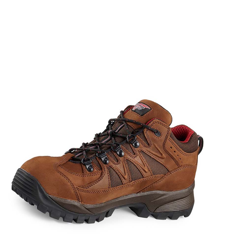 Red Wing TruHiker 3-inch Sikkerheds Tå Vandrestøvler Herre Brune | DK264OKI