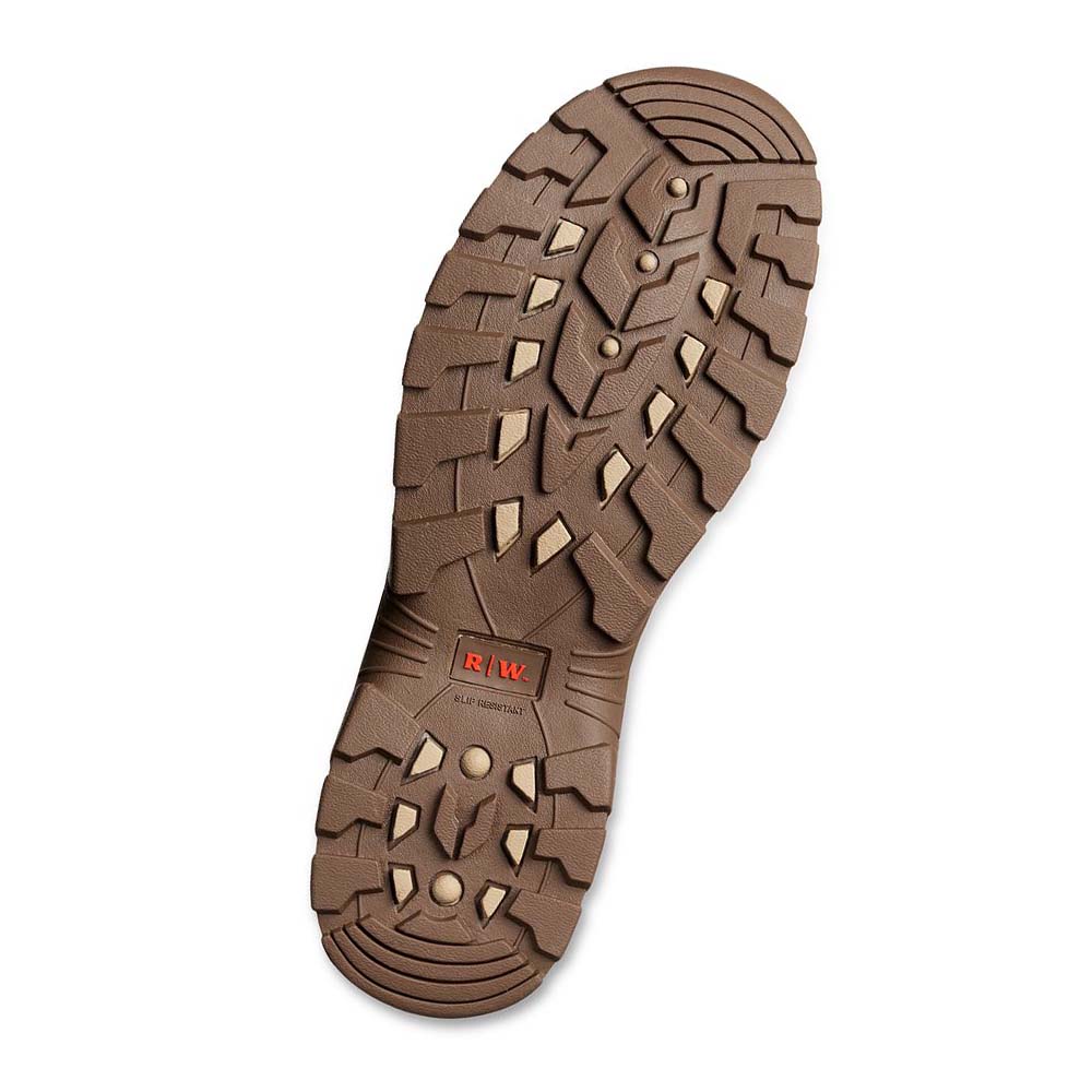 Red Wing TruHiker 5-inch Sikkerheds Tå Vandrestøvler Herre Brune | DK265ILH