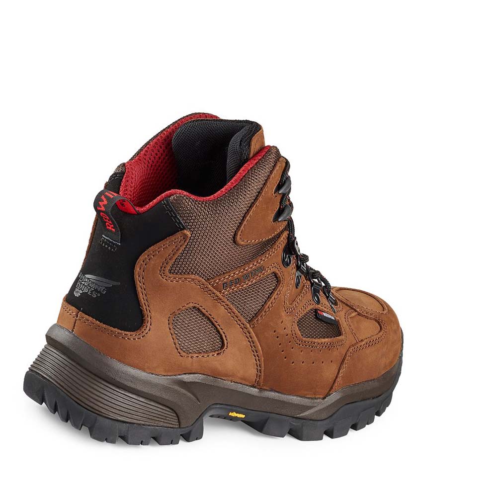 Red Wing TruHiker 6-inch CSA Sikkerheds Tå Vandrestøvler Herre Brune | DK266UZG