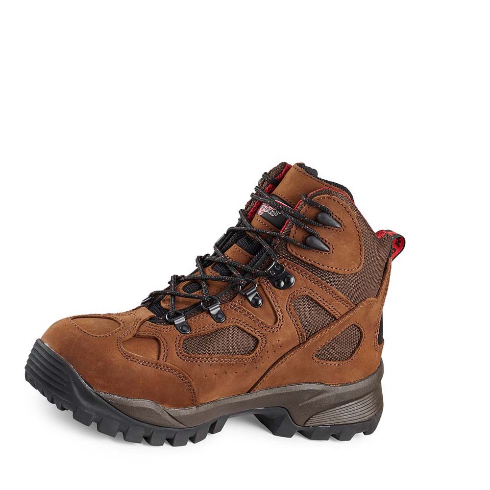 Red Wing TruHiker 6-inch CSA Sikkerheds Tå Vandrestøvler Herre Brune | DK266UZG
