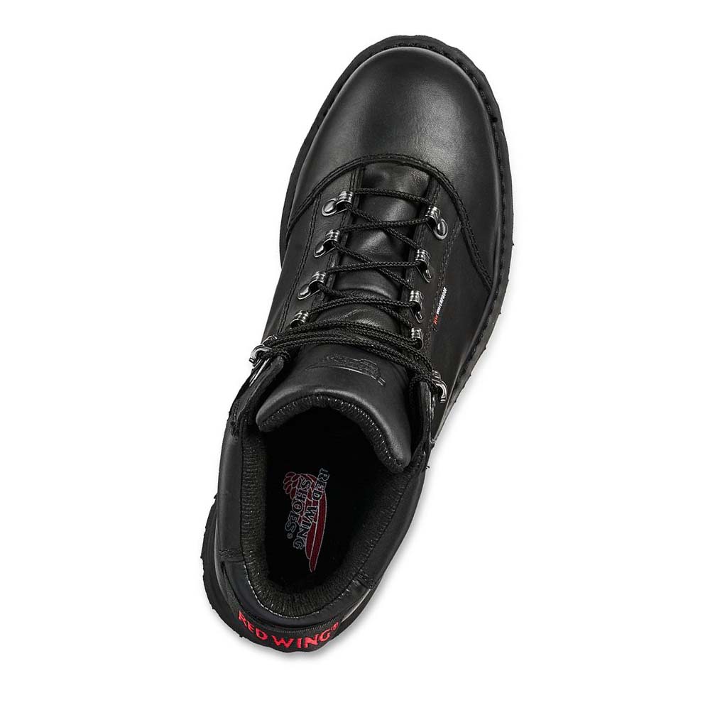 Red Wing TruWelt 6-inch Vandtætte Sikkerhedsstøvler Herre Sort | DK329CTV