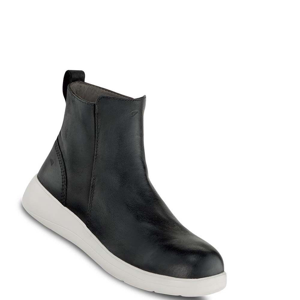 Red Wing Zero-G Lite 5-inch Side-Zip Sikkerheds Tå Arbejdsstøvler Dame Sort | DK175ZUT