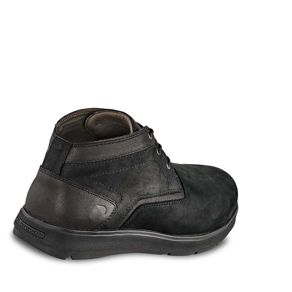 Red Wing Zero-G Lite Heritage CSA Sikkerheds Tå Chukka Støvler Herre Sort | DK247MQZ