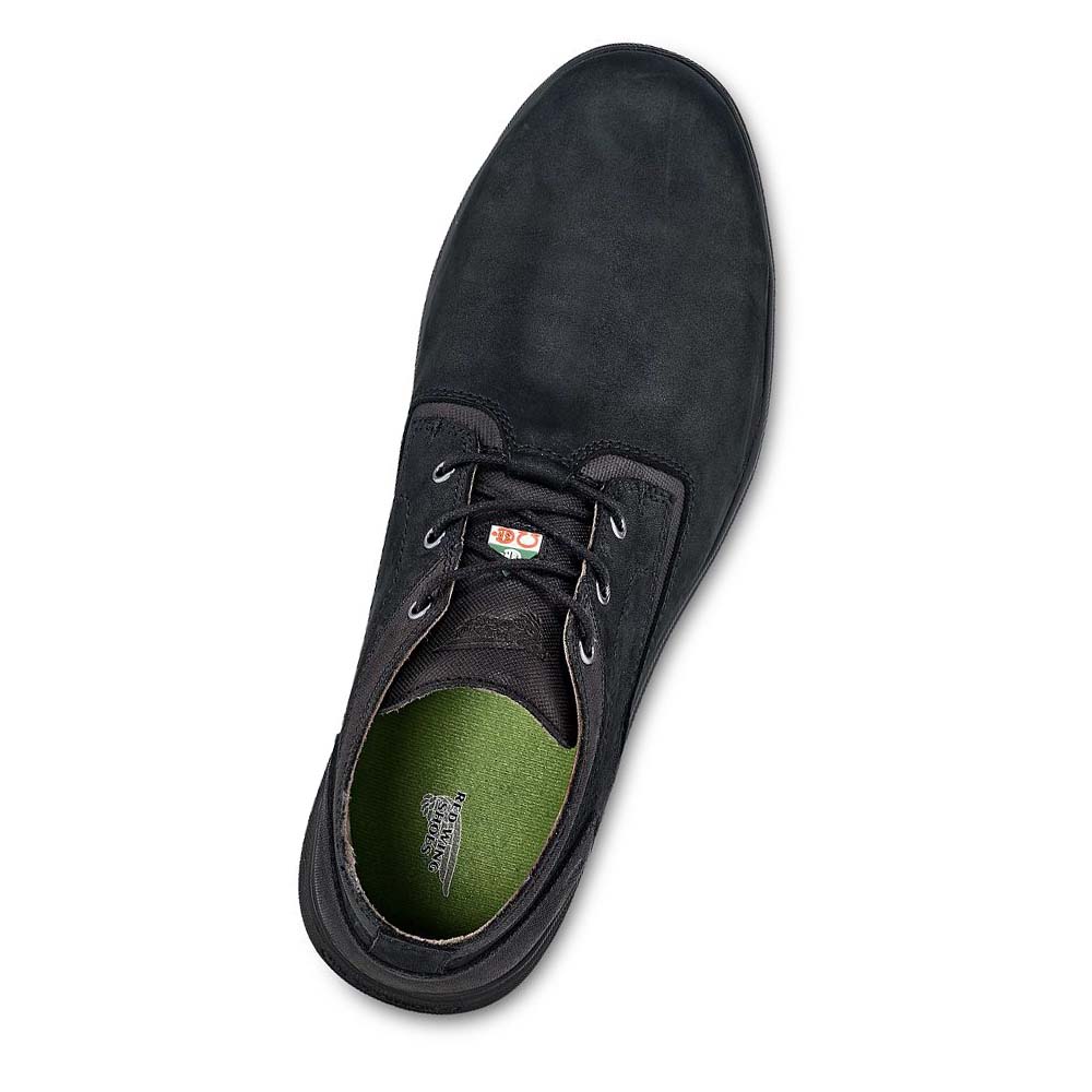 Red Wing Zero-G Lite Heritage CSA Sikkerheds Tå Chukka Støvler Herre Sort | DK247MQZ