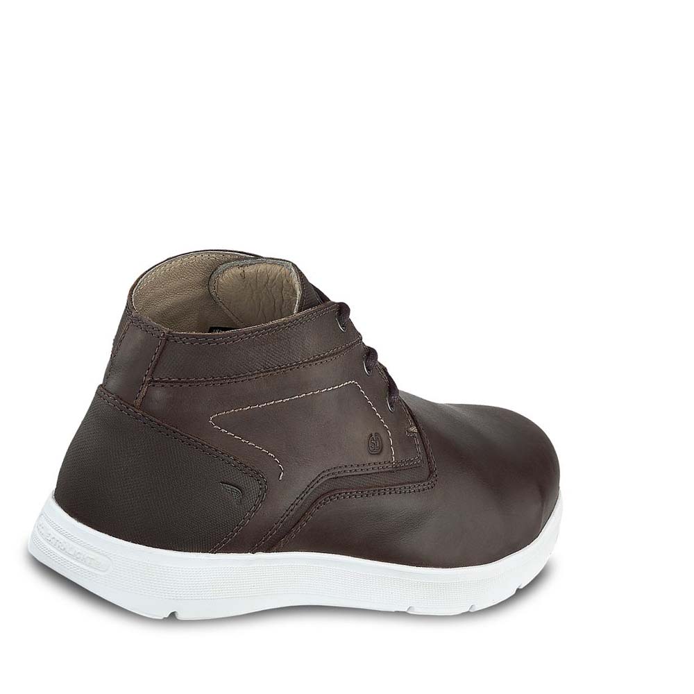 Red Wing Zero-G Lite Heritage Sikkerheds Tå Chukka Støvler Herre Taupe | DK244EBC