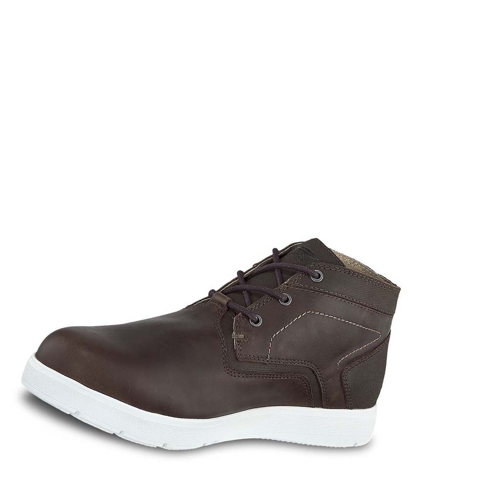 Red Wing Zero-G Lite Heritage Sikkerheds Tå Chukka Støvler Herre Taupe | DK244EBC