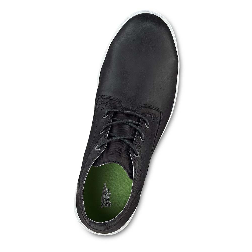 Red Wing Zero-G Lite Heritage Sikkerheds Tå Chukka Støvler Herre Sort Hvide | DK245WNB