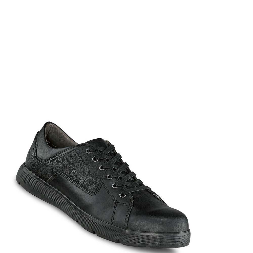 Red Wing Zero-G Lite LEATHER Oxford Sko Herre Sort | DK195MQZ