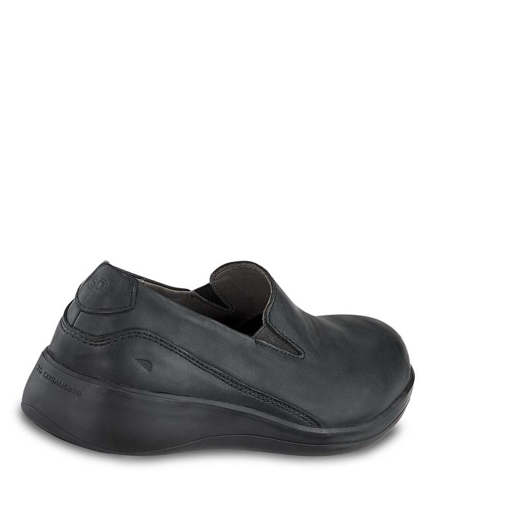 Red Wing Zero-G Lite SOFT TOE LEATHER SLIP-ON Arbejds Sikkerhedssko Dame Sort | DK119BEX
