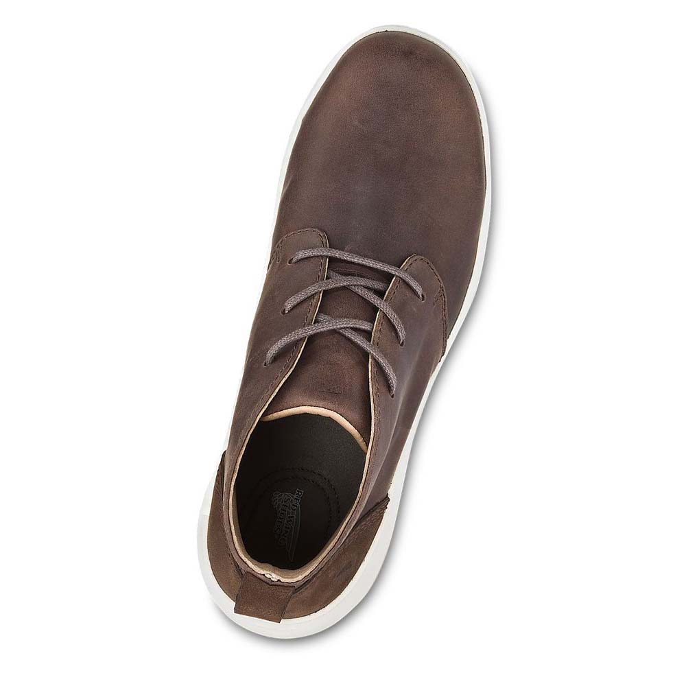 Red Wing Zero-G Lite Sikkerheds Tå Chukka Støvler Dame Brune | DK141WNB