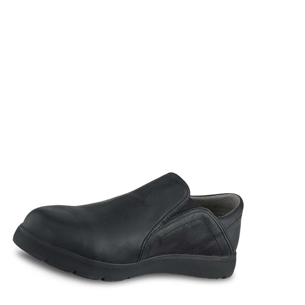 Red Wing Zero-G Lite Sikkerheds Tå Slip On Sko Herre Sort | DK185PJJ
