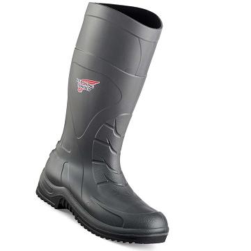 Red Wing 17-Inch Vandtætte Sikkerheds Tå Pull On Støvler Herre Grå | DK237PJJ