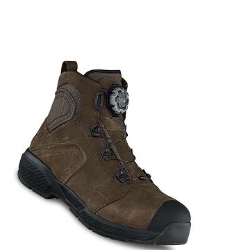 Red Wing Exos Lite 6-inch Vandtætte, CSA Sikkerhedsstøvler Herre Brune | DK337FDN