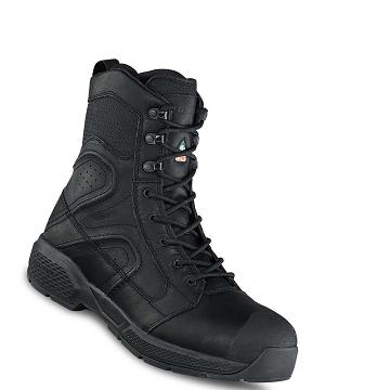 Red Wing Exos Lite 8-inch Vandtætte, CSA Sikkerheds Tå Vandtætte Støvler Herre Sort | DK43CTV