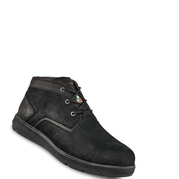 Red Wing Zero-G Lite Heritage CSA Sikkerheds Tå Chukka Støvler Herre Sort | DK247MQZ